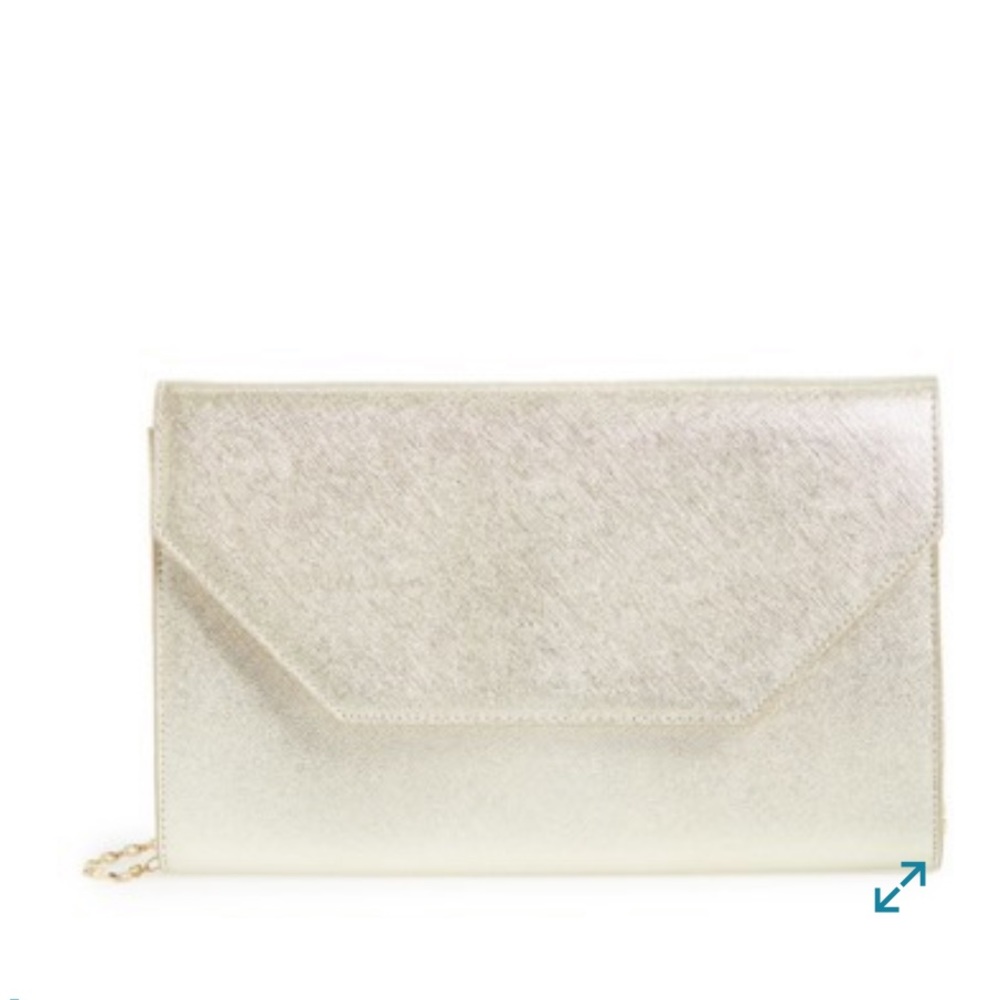 Halogen Platinum Clutch